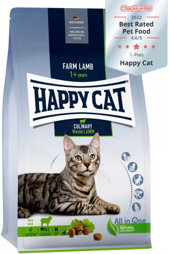 Happy Cat Culinary Adult bárány száraz macskaeledel - 300g