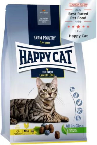 Happy Cat Culinary Adult baromfi száraz macskaeledel - 10kg